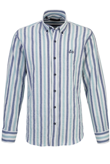 Camisa de riscas