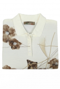 Polo com flores